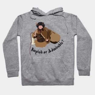 Dwight Schrute Impish or Admirable Belsnickel Art – The Office (black text) Hoodie
